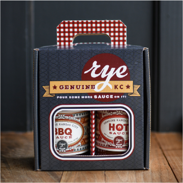 Rye BBQ & Hot Sauce Gift Box Set